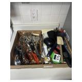 2 Boxes Misc Kitchen Utensils