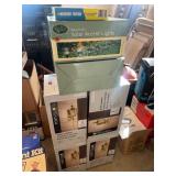 4 Wall Lantern Lights, Solar Accent Lights