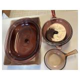 Qty 3; Pyrex Baking ware