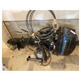 Mercury 9.8 Boat Motor and Throttle Cables