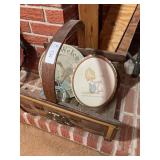 Wood Basket and Wall Hangers