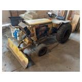 Case Hyrostatic Drive Lawn Tractor w/Snow Plow and