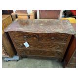 Tiger Maple Dresser 40'Wx19'Dx33'H