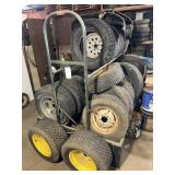 Misc Tires, trailer, lawn, garden, pr trailer fend