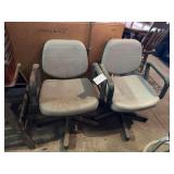 Pair Office Chairs