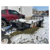 2021 Utility Trailer 6ft 4in x 14ft, Double G Trai