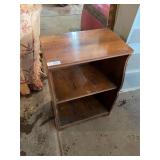 2 Shelf Wood Cabinet 21'Wx13'Dx29:H