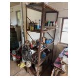 Shelf With Contents,Lufkin Folding Rules