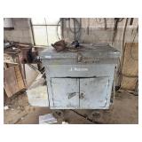 4Inch Columbian Vice With Rolling Tool Cart