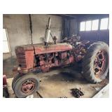 Farmall H Tractor,12.4-38 Rears,5.5-16 Fronts,PTO,