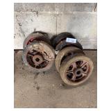Six 8Inch Wheels