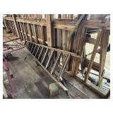 12 ft Wooden Stepladder