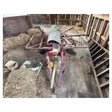 M & W Rotary Hay Rake, 540 PTO, Some Tine Arms Rem