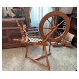 Antique Traditional Spinning Wheel