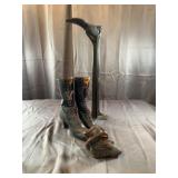 Antique Shoe Last And Boots Lot