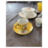 Porcelain Cups and Saucers Collection