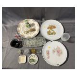 Vintage Collector Plates and Shot Glasses