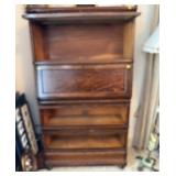 Globe-Wernicke Style Barrister Bookcase, Quartered