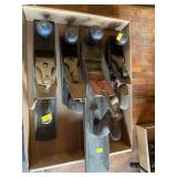 Lot Of Four Vintage Woodworking Hand Planes