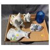 Ceramic Cat Figurines