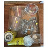 Measuring Pitcher Assortment and Glassware