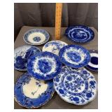 Transferware And Flow Blue Plates