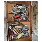 Assorted Paring And Cutting Knives and Cutlery