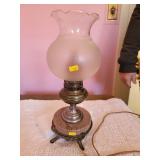Ornate Vintage Boudoir Lamp