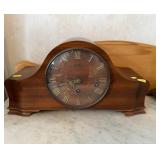 Walnut Dome-Top Mantel Clock, Wally