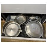 Assorted Aluminum Pots And Lids