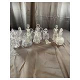 Clear Glass Cruets And Stoppers