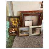 Assorted Framed Wildlife and Nature Artwork