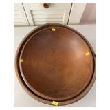 Wooden Nesting Bowls