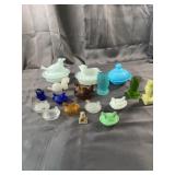 Assorted Hen-On-Nest Glass Dishes