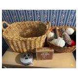 Baskets and Yarn