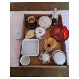 Assorted Trinket Dishes and Glassware