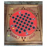 Two Vintage Wooden Chinese Checkerboards