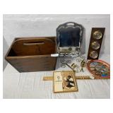 Wood Magazine Holder, Misc household d©cor