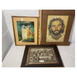3 Religious Wall Hangings