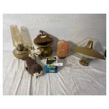 Oil Lamp, Hanging Light, Salt Lamp Top, Spittoon,