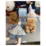 Stuffed Rabbits and Bears