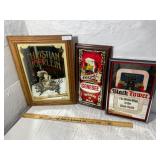 3 Mirrored Signs, Black Tower, Genesee, Chriistian