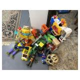 Large Lot Plastic Toys
