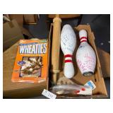Bowling Pins, Rolling Pin, Jackie Robinson Wheatie