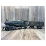 Lionel 249E engine, 265W car