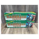 Topps Baseball card sets, Qty 2, 1990 opened