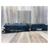 Lionel 2055 engine, Lionel 6466WX coal car