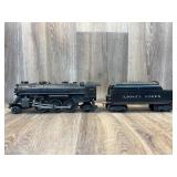 Lionel 224E engine, 6466WX coal car