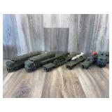 KMT Military train set (6 pcs., plastic)