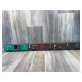 Qty 3 NPC 324-4 plastic boxcars
